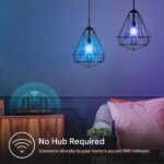 Kasa Smart Light Bulbs, Full Color Changing Dimmable Smart WiFi Bulbs Compatible with Alexa and Google Home, A19, 9W 800 Lumens,2.4Ghz only, No Hub Required, 4 Count (Pack of 1), Multicolor (KL125P4) - Image 8