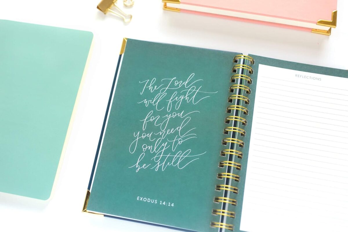 Prayer Journal for Women: An Inspirational Christian Bible Journal, Prayer Notebook & Devotional (Premium Gold Spiral-Bound Hardcover) - Image 3