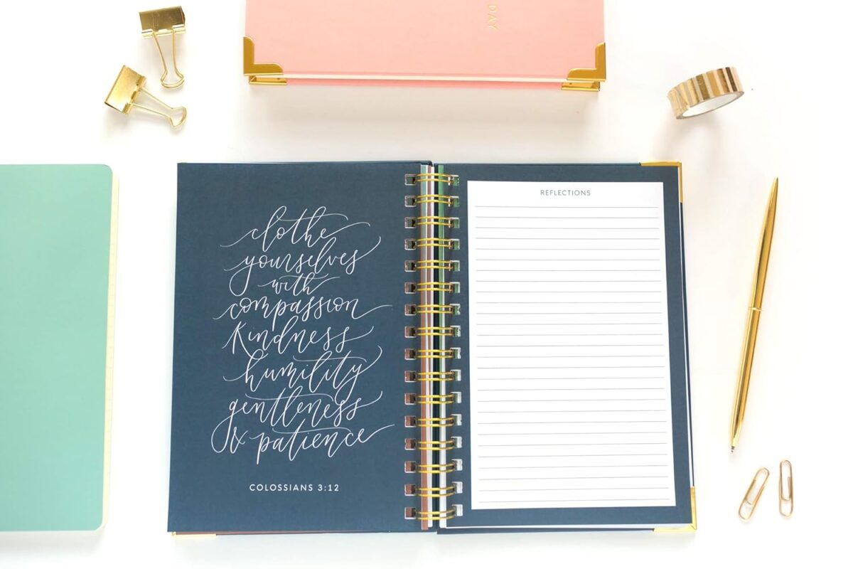Prayer Journal for Women: An Inspirational Christian Bible Journal, Prayer Notebook & Devotional (Premium Gold Spiral-Bound Hardcover) - Image 4