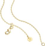 PAVOI 14K Gold Plated Cubic Zirconia Astrology Necklaces for Women - Zodiac Pendant Jewelry Gifts - Zodiac Sign Pendant Necklaces - Image 3