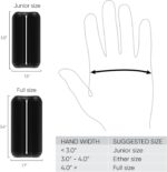 ONO Roller - Handheld Fidget Toy for Adults | Help Relieve Stress, Anxiety, Tension | Promotes Focus, Clarity | Compact, Portable Design (Junior Size/ABS Plastic, Black) - Image 3