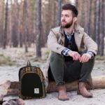 Marubhumi Mini Hemp Backpack-Boho Eco Friendly Unisex bag - Adjustable Straps Durable Cotton and Hemp, Lightweight, Medium Capacity, Travel - Black - Image 6