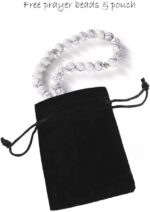 Electronic Prayer Mat - Smart Interactive Prayer Rug for Adults and Kids - Ideal for New Converts and Those Learning or Perfecting Their Prayer - Comes with Islamic Prayer Beads (Black) - Image 3