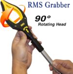 RMS 2-Pack 34 Inch Extra Long Grabber Reacher with Rotating Jaw - Mobility Aid Reaching Assist Tool (Yellow) - Image 2