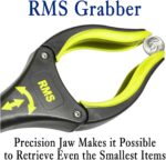 RMS 2-Pack 34 Inch Extra Long Grabber Reacher with Rotating Jaw - Mobility Aid Reaching Assist Tool (Yellow) - Image 4