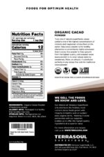 Terrasoul Superfoods Raw Organic Cacao Powder, 16 Oz, Rich Chocolate Goodness for Baking, Smoothies, and Blissful Hot Cocoa - Image 2