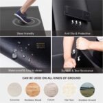 GXMMAT Extra Large Exercise Mat 16'x6'/12'x6'/10'x6'/8'x6'(7mm), Extra Wide Workout Mats for Home Gym Flooring, Non-Slip Thick Durable Cardio Mat for MMA,Plyo,Jump Rope,Weights,Fitness,Shoe-Friendly - Image 4