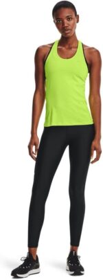 Under Armour Women's HeatGear Armour High No-Slip Waistband Pocketed Leggings - Image 2