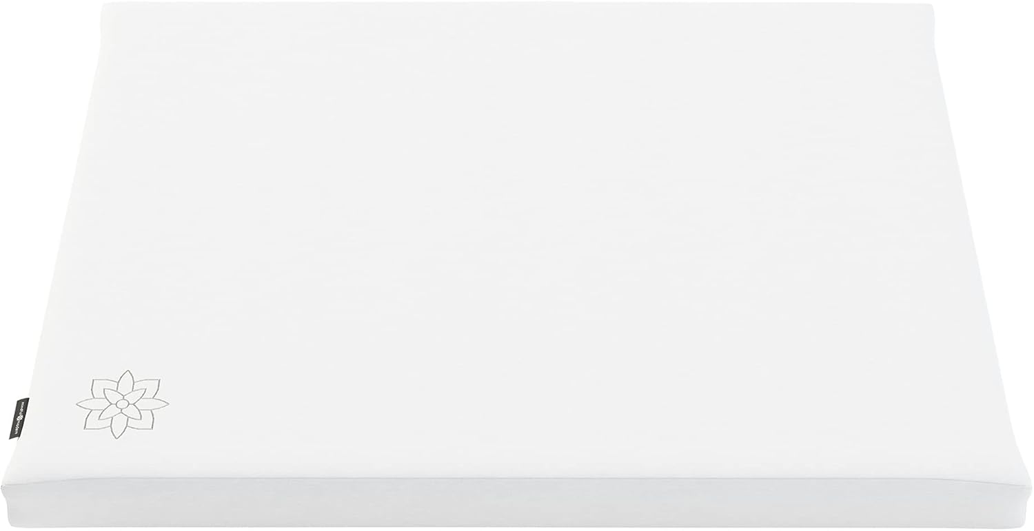 41N0Nvuf7iL._AC_SL1500_.jpg Mindful & Modern Zabuton Meditation Mat - Cotton Filled Yoga and Meditation Pad - Zabuton Meditation Cushion for Kneeling and Sitting Support - Large Rectangular Sitting Floor Pillow for Bench or Zafu - Image 1