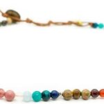 Lotus and Luna 7 Chakra Necklace for Women - Healing Crystal Necklace with Genuine Stones (Master Healer) to Bring Balance and Healing to Mind and Body - Handmade Jewelry Gift