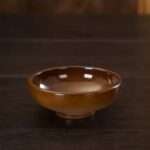 Hand Made Large Capacity Essential Oil Burner Wax Melt Burners, Aromatherapy Aroma Burner Ceramic Oil Diffuser Candle Tealight Holder Home Bedroom Decor Brown - Image 4