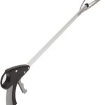 Vive Suction Cup Grabber Reacher 32" - Elderly Grab It Reaching Pickup Tool Heavy Duty for Seniors - Trash, Sticks, Litter Picker Upper - Extra Long Reach Handle & Handy Extension Arm Claw