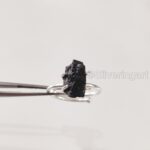 Natural Black Tourmaline Ring, Rough Tourmaline Ring, October Birthstone, Bohemian Ring, 925 Sterling Silver, Womens Ring, Christmas, Thanksgiving, Handmade, Statement Jewelry, Raw Gemstone Jewelry - Image 6