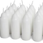 9-Hour White Candles for UCO Candle Lanterns, Long-Burning Candles for Outdoor, Camping, Prepping Supplies and Emergency Preparedness