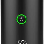 Electric Incense Burner, Car Electric Incense Burner, Portable USB Rechargeable Smart Electronic Incense Burner, bakhoor Burner for Home Use (Black-1)