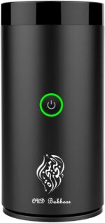Electric Incense Burner, Car Electric Incense Burner, Portable USB Rechargeable Smart Electronic Incense Burner, bakhoor Burner for Home Use (Black-1)
