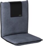 malu Extra Large Padded Floor Chair w/Back Support - Japanese Chair Meditation Cushion, Comfortable Folding Backrest, Removable Easy Wash Cover - Image 5