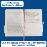 Personalized Notebook-Can Engrave Logo/Text/Image, Customizable A5 Journal Notebook Daily Journals For Writing-192 Lined Pages 8.5 x 5.71 Inch,Black - Image 6