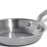 Made In Cookware - 8-Inch Stainless Steel Frying Pan - 5 Ply Stainless Clad - Professional Cookware - Crafted in Italy - Induction Compatible