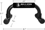Push up Bars,5BILLION Strength Training Push Up Handle,Portable Calisthenics Bar for Home Gym Workout, Pushup Bar Calisthenics Equipment,Up to 330Lbs - Image 2