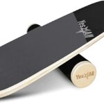 Yes4All Balance Board Sports Trainer, Surf Trainer Board With Adjustable Stoppers, Improve Core Strength and Balance Control