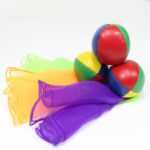 Zeekio YoYoSam - Juggling Kit - Learn to Juggle - for Beginners - Juggling Starter Set Durable - Vibrant Colors - Learn to Juggle Kit - 3 Balls & 3 Scarves