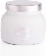 Capri Blue Volcano Scented Candles - Luxury Glass Jar Candles for Home Scented with Tropical Fruit & Sugared Citrus - Soy Wax Blend - Capri Blue Volcano - White Color (8 oz)