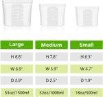 Reusable 100% Silicone Food Storage Bags, Sandwich Snack Bags New Generation Stand Up Zip Container for Soup and Leftovers, Plastice & BPA Free, Microwave Oven Safe 3 Pack (51oz, 34oz, 17oz) - Image 2