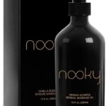 Nooky Vanilla Massage Oil with Fractionated Coconut Oil.16 Ounce