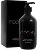 Nooky Vanilla Massage Oil with Fractionated Coconut Oil.16 Ounce