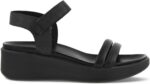 ECCO Women's Flowt Luxery Wedge Ankle Strap Sandal - Image 2