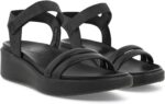 ECCO Women's Flowt Luxery Wedge Ankle Strap Sandal - Image 8