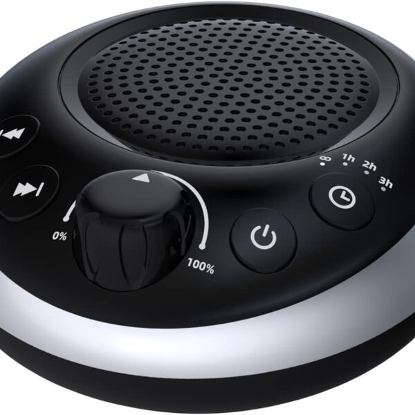 Loud Sound Machine Brown Noise Machine White Noise Machine Nonstop 30 Soothing Sounds for Baby Kids Adults Pink Noise Sleep Machine 36-Level Vol Auto-Off Timer Memory Function for Home Travel Office