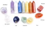 Chakra Crystal Stones Healing Kit, Healing Crystal Wands Crystals Points Reiki, 7 Chakra Set Tumbled Stones Reiki Chakra Meditation Therapy - Image 2