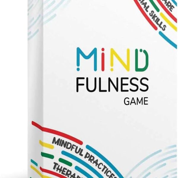 Mindfulness Therapy Game: Teaches Social Skills, Self Care & More for Kids, Teens & Adults. 50 Cards