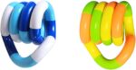 10pcs Fidget Toys - Sensory Items Quiet Fidget Toys for Adults Boys Girls Anxiety Stress Relief Toys Pack- Squeeze, Twist, Chain Spinner Alternative Gift - Image 6