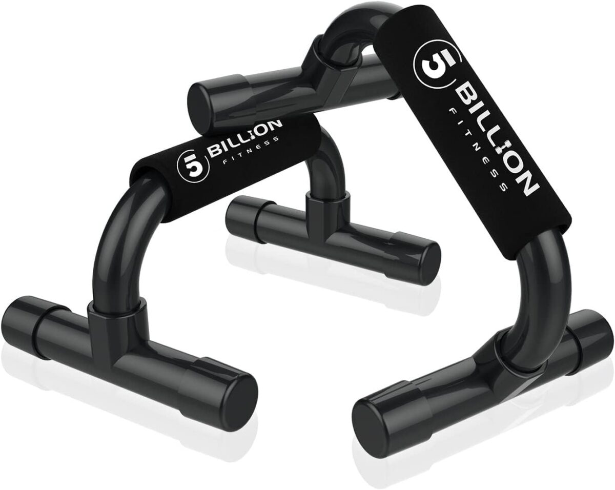 Push up Bars,5BILLION Strength Training Push Up Handle,Portable Calisthenics Bar for Home Gym Workout, Pushup Bar Calisthenics Equipment,Up to 330Lbs - Image 1