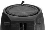 FCMP Outdoor Raincatcher, Flat-Back Rain Barrel with Spigots, 50-Gallon, Black - Image 5
