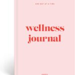 Papier Daily Wellness Journal Diary - Baby Pink, 8.46"L x 6.02"W | Hardback Cover Wellbeing, Gratitude & Mindset Diary for Personal Growth, Mindfulness & Reflection | Track Goals, Sleep & Lifestyle Habits