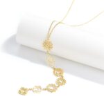 Spiritual Chakra Necklace for Women Trendy - Gold Long Necklaces Yoga Dainty Trendy Y Necklace Prom Birthday - Image 2