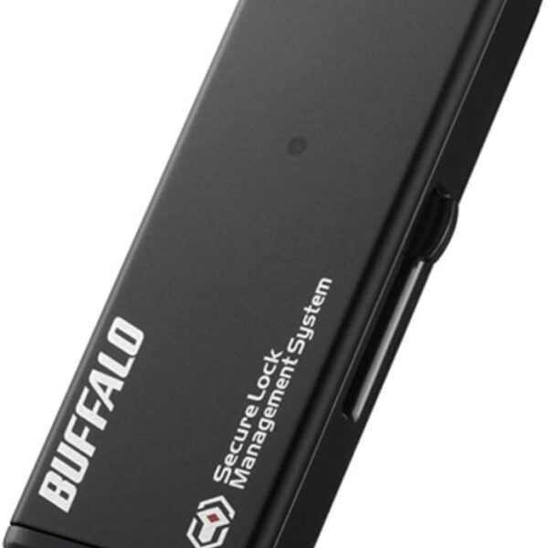 Buffalo RUF3-HS16G Hardware Encryption Function, Supports Management Tools, USB 3.0, Security USB Memory, 16 GB