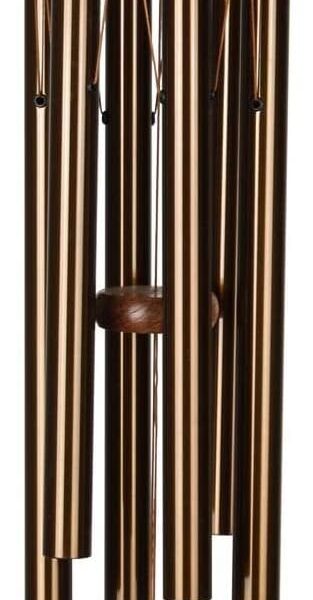 Woodstock Wind Chimes Amazing Grace Chime Medium (24'') Bronze Wind Chime Inspirational and Memorial Gifts Wind Chimes for Outside Patio Home or Garden Decor
