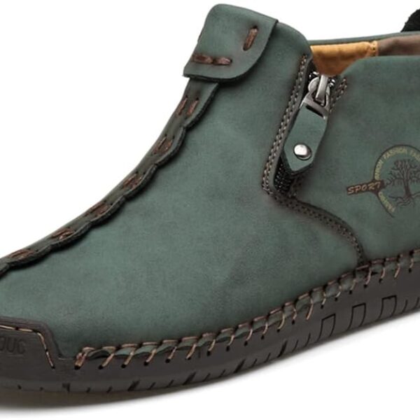 Medieval Boots black blue army green olive green Leather Renaissance barefoot boots professional shoes cover the whole foot Zipper adult soft sole Boots for Women born shoes