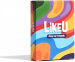 LikeU Conversation Cards On-The-Go Deck - Icebreaker and Conversation Starter Travel Deck for Family Time, Date Night, and Game Night