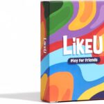 LikeU Conversation Cards On-The-Go Deck - Icebreaker and Conversation Starter Travel Deck for Family Time, Date Night, and Game Night