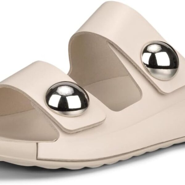 ECCO Women's Cozmo Two Band Button Slide Sandal