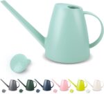 Watering Can for Indoor Plants, Small Watering Cans for House Plant Garden Flower, Long Spout Water Can for Outdoor Watering Plants 1. 8L 1/2 Gallon (Green)