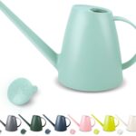 Watering Can for Indoor Plants, Small Watering Cans for House Plant Garden Flower, Long Spout Water Can for Outdoor Watering Plants 1. 8L 1/2 Gallon (Green)