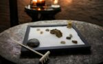 Zen Sand Garden for Desk with Rake, Rocks and Figures (Medium) - Image 4