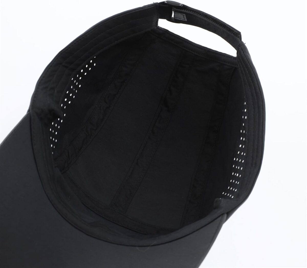 Connectyle Men's Breathable Run Hat Quick Dry Reflective Sport Cap Adjustable Lightweight Baseball Hat Unstructured Design - Image 5